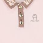 Younger Girls Pink Logo Polo Dress, 3, hi-res