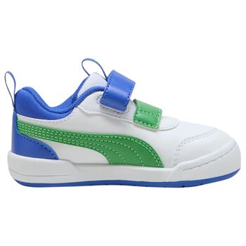 Boys White & Green Multiflex 2 Dino Trainers