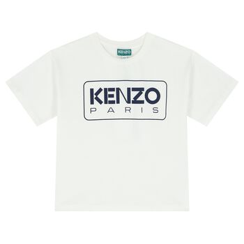 Boys Ivory Logo T-Shirt