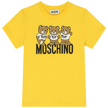 Yellow Teddy Bear Logo T-Shirt