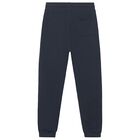 Boys Navy Blue Joggers, 2, hi-res