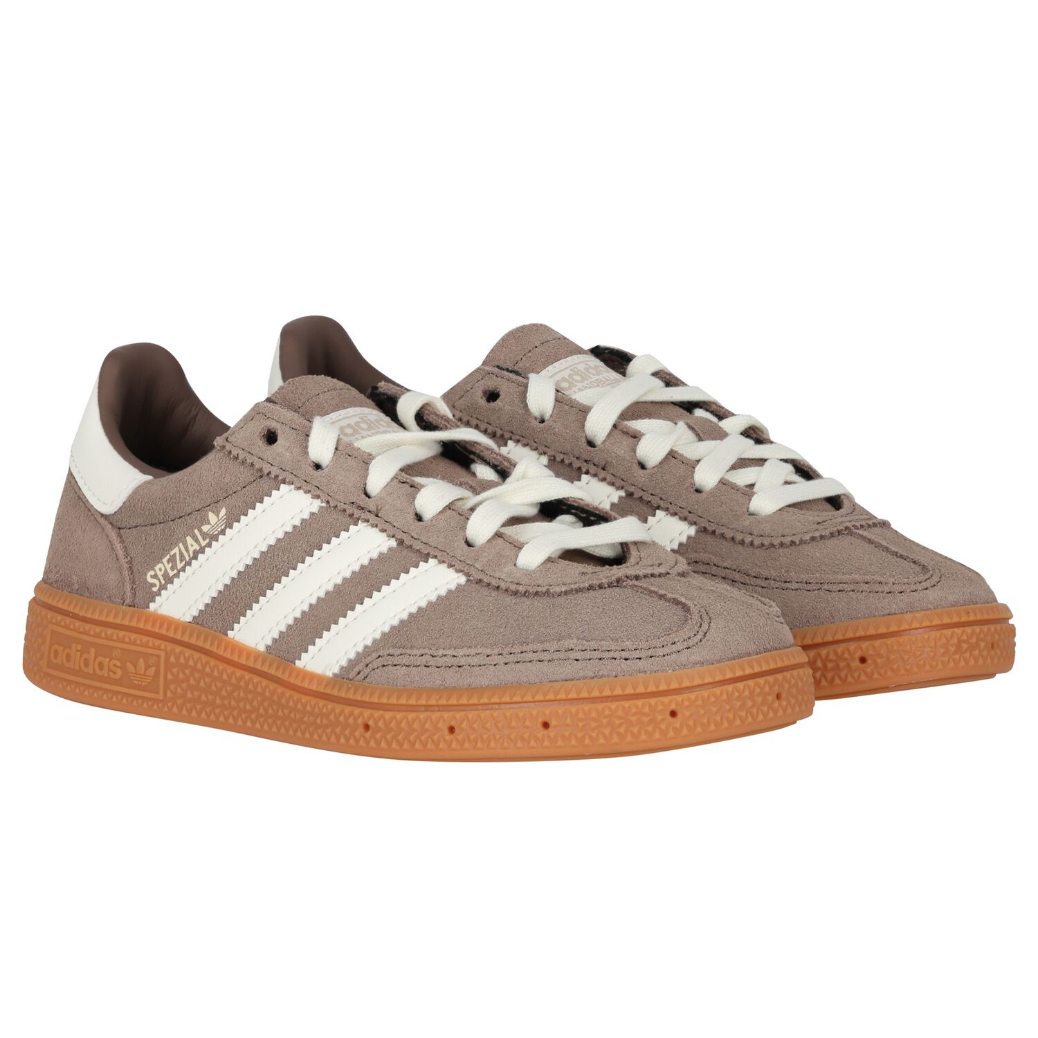 Beige Logo Handball Special Trainers, 1, hi-res