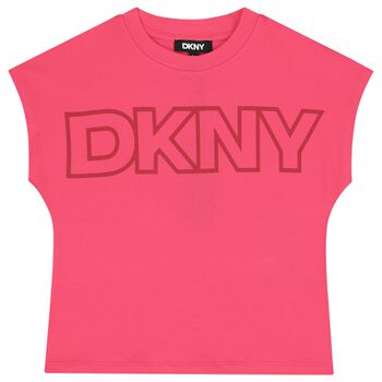 Girls Pink Logo T-Shirt