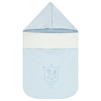 Baby Boys Blue Logo Baby Nest