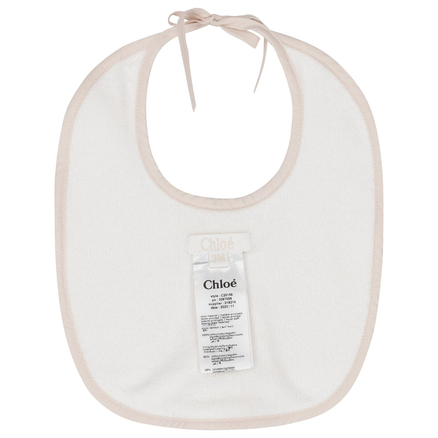 Baby Girls Pink Logo Babygrow Gift Set, 2, hi-res image number null