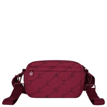 Girls Burgundy Logo Shoulder Bag ( 16CM )