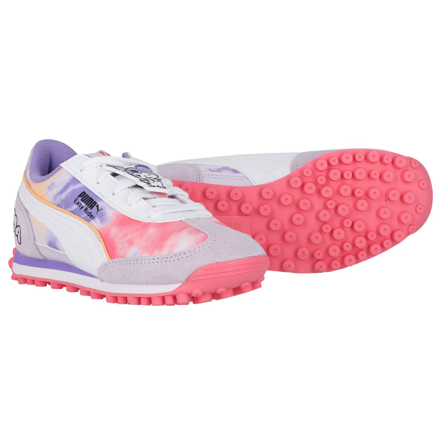 Girls Pink Hello Kitty Easy Rider Trainers, 1, hi-res