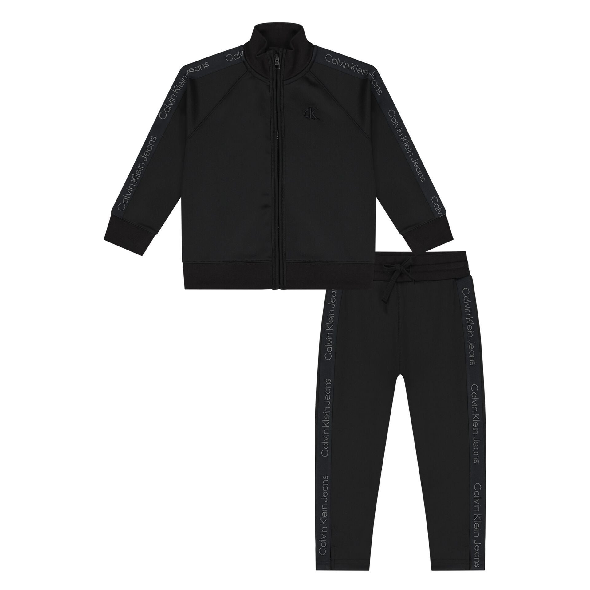 Calvin klein tracksuit black store