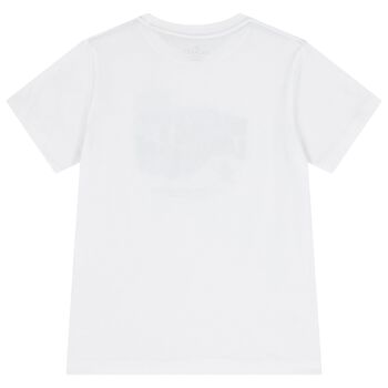 Boys White Logo T-Shirt