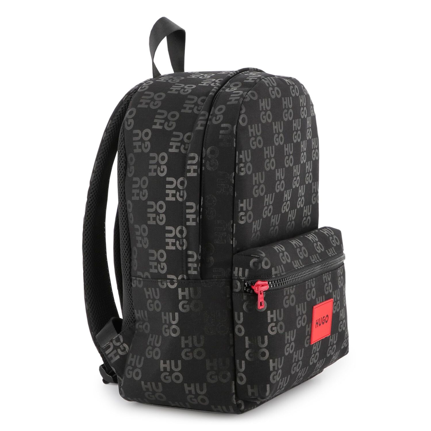 Black Logo Backpack, 1, hi-res image number null