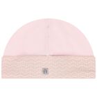 Baby Girls Pink & Gold Logo Babygrow Gift Set , 3, hi-res