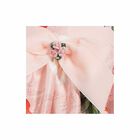 Girls Pink Satin Dress, 1, hi-res