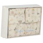 Baby Girls Ivory Floral Babygrow Gift Set, 1, hi-res
