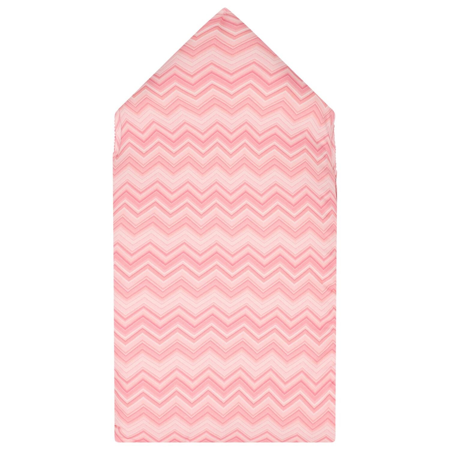 Baby Girls Pink Poudra Zig Zag Baby Nest, 1, hi-res