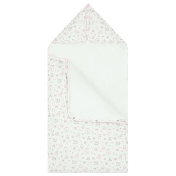 Baby Girls White & Pink Nest