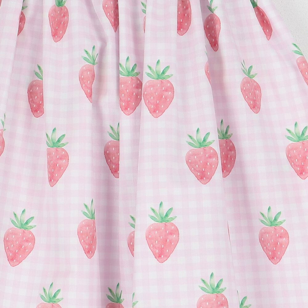 MEIA PATA - Raspberries Beach Dress - Crimson main image 1