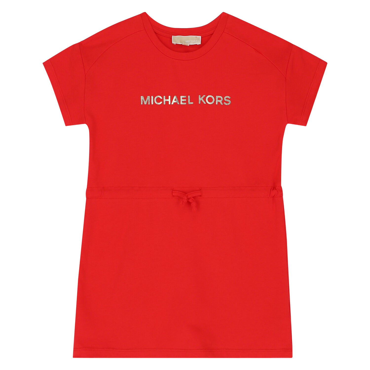 فستان بالشعار باللون الأحمر, 2, hi-res