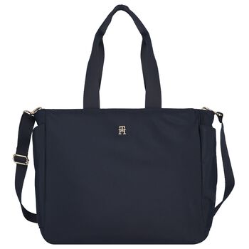 Navy Blue Logo Baby Changing Bag