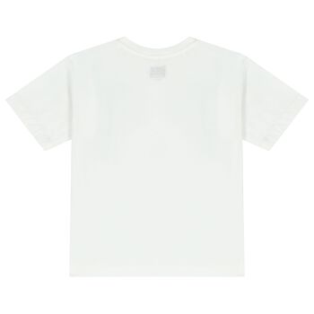 Boys Ivory Logo T-Shirt