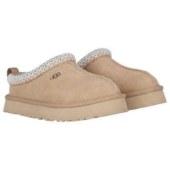 Sand Tazz Suede Mules