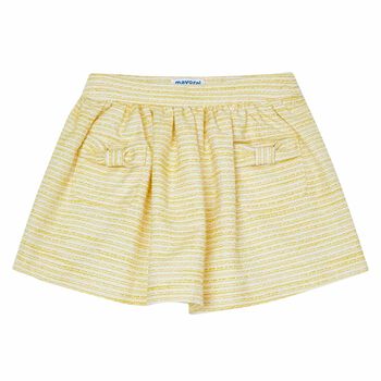 Girls Yellow Skirt