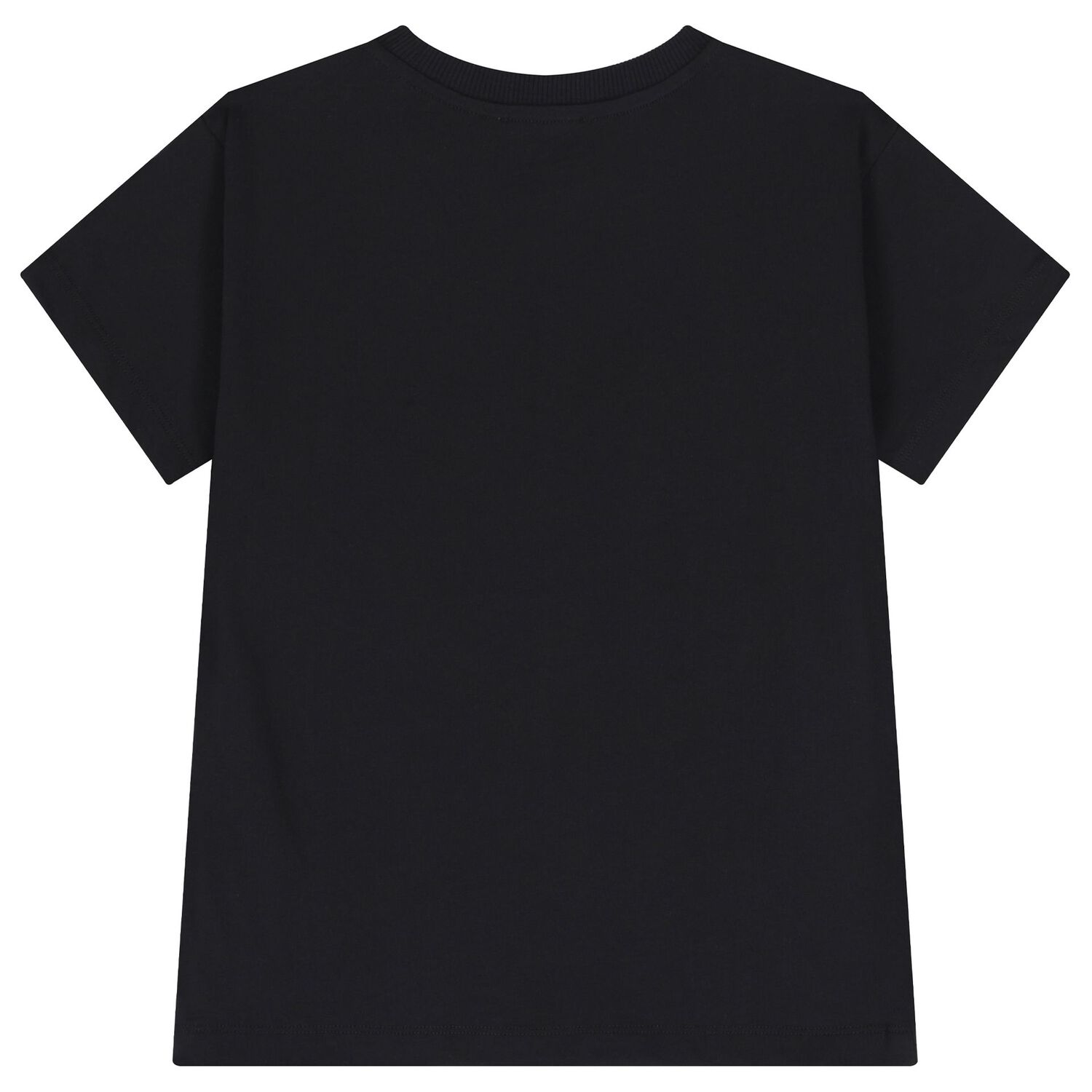 Boys Black Teddy Bear Logo T-Shirt, 1, hi-res