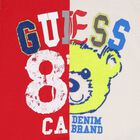 Boys Red & Ivory Teddy Bear Logo T-Shirt, 1, hi-res