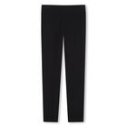 Girls Black Logo Leggings, 1, hi-res