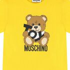 Yellow Teddy Bear Logo T-Shirt, 5, hi-res