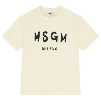Ivory Logo T-Shirt
