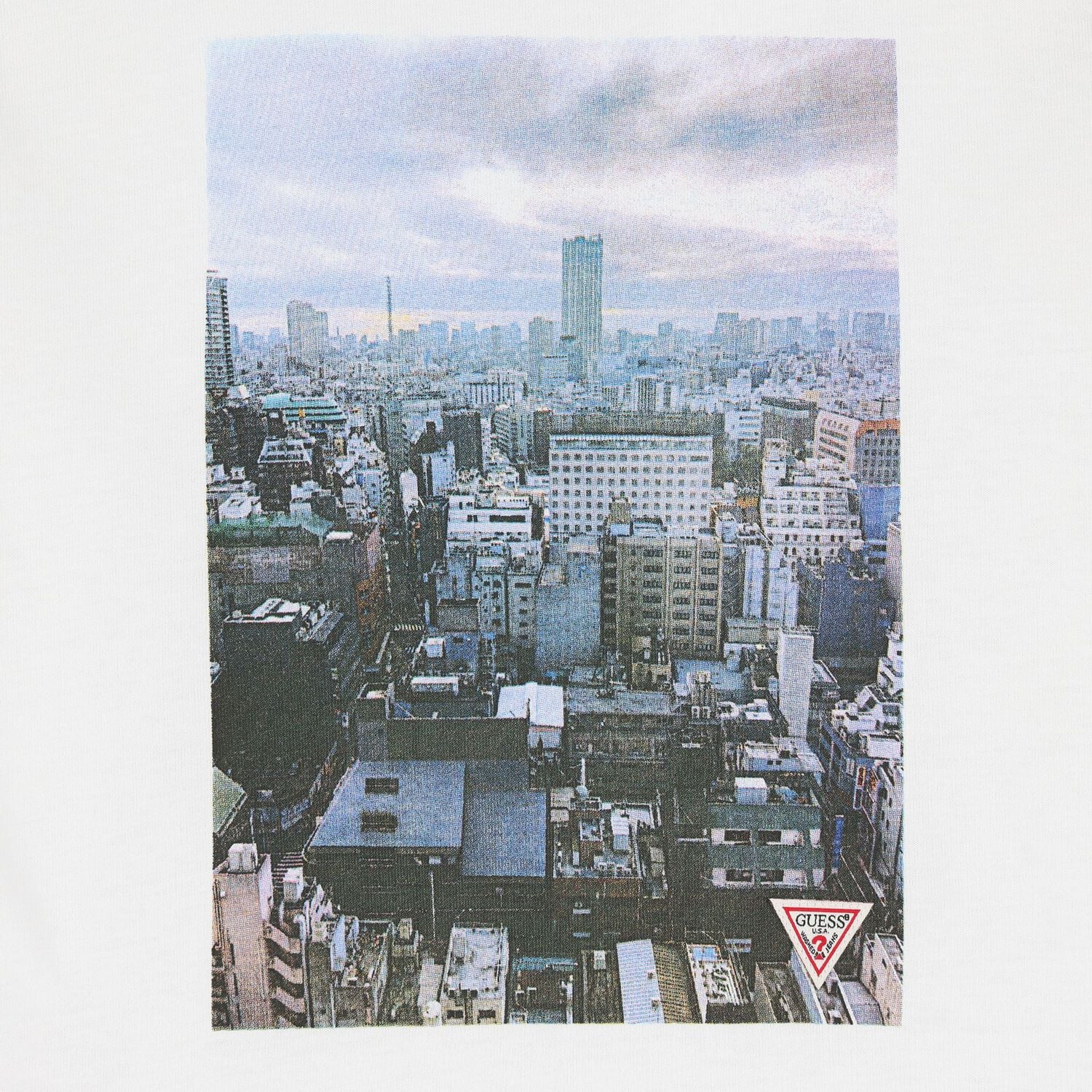 Boys White Logo T-Shirt, 1, hi-res