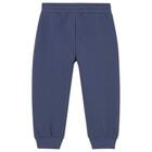Younger Boys Blue Logo Joggers, 3, hi-res