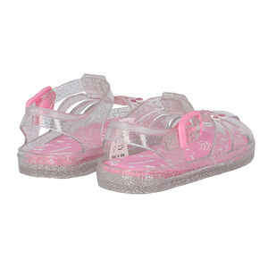Younger Girls Pink Unicorn Jelly Shoes