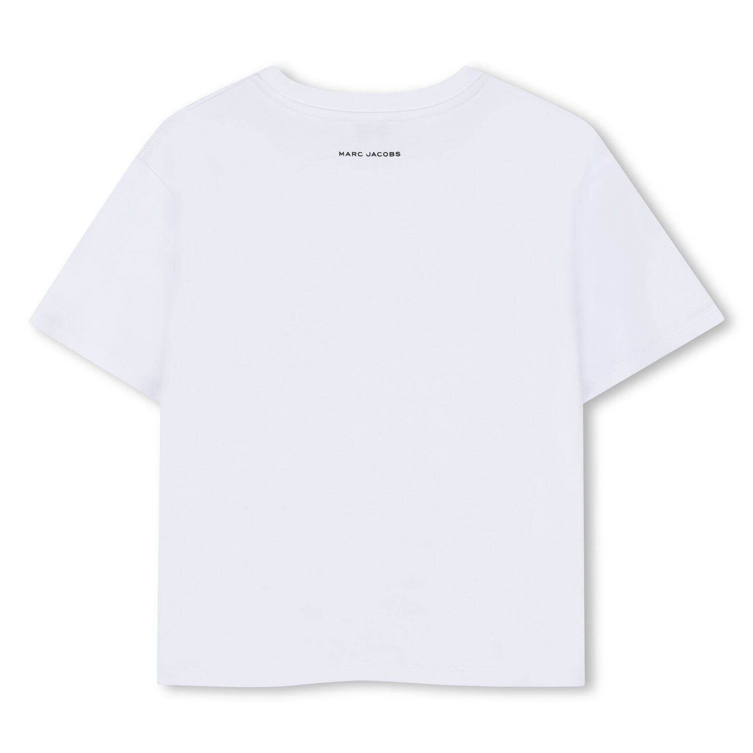 Girls White Logo T-Shirt, 1, hi-res