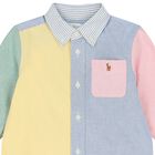 Baby Boys Multi-Colored Logo Shirt, 1, hi-res