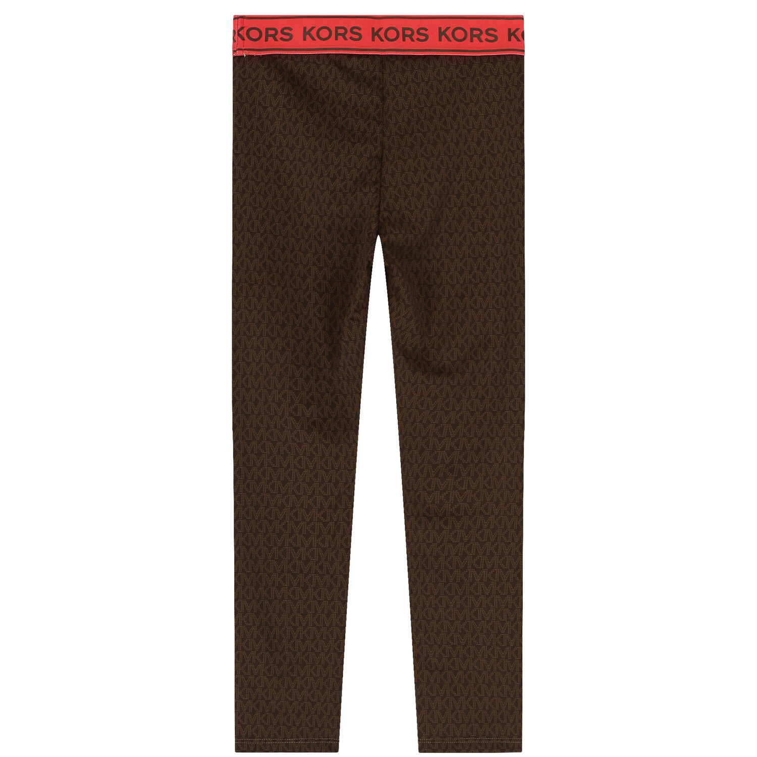 Girls Brown Logo Leggings, 1, hi-res image number null