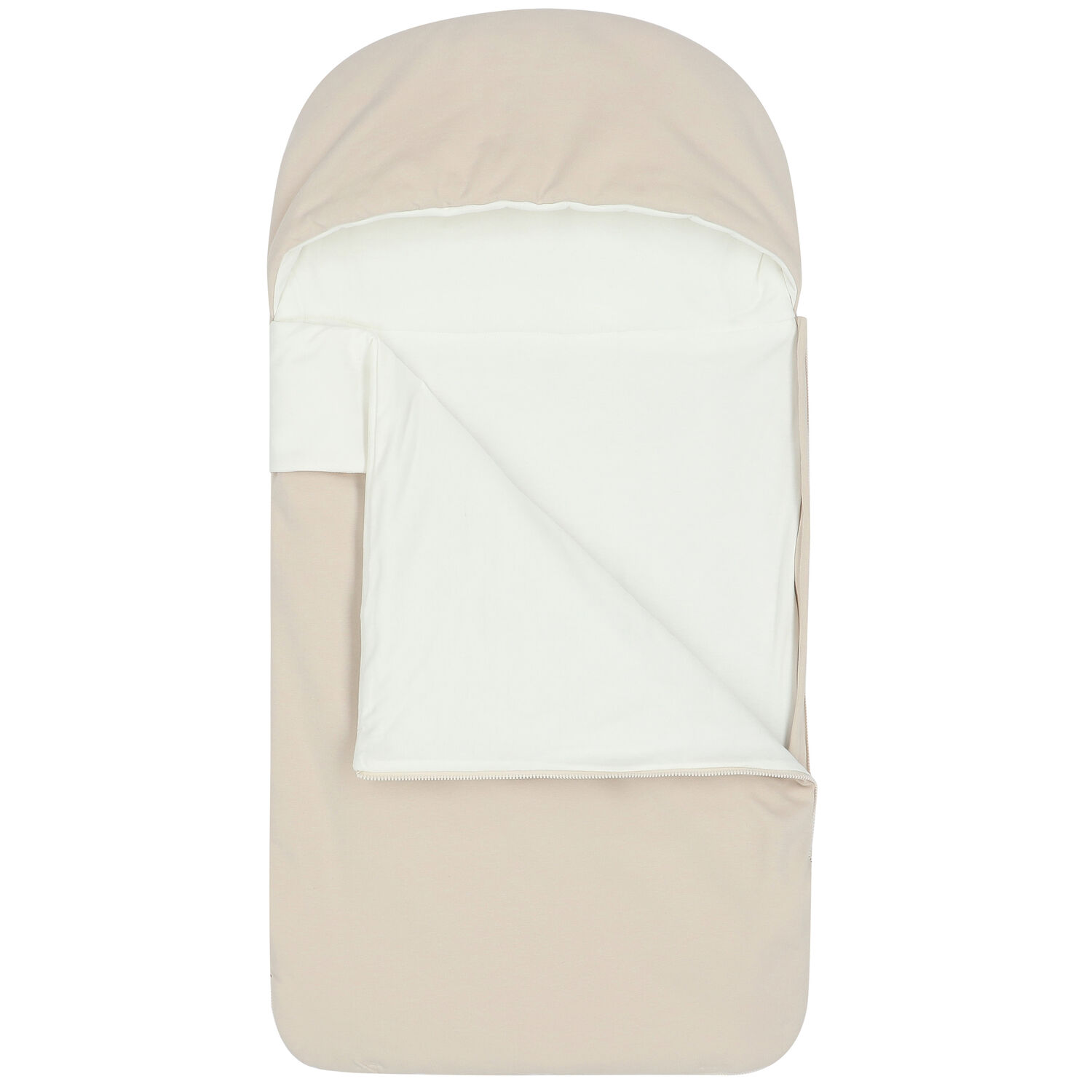 مدس بالشعار باللون البيج, 2, hi-res