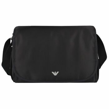 Black Logo Baby Changing Bag