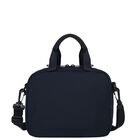 Boys Navy Blue Canvas Logo Lunch Bag ( 28cm ) , 1, hi-res