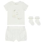 Ivory Elephant Baby Shorts Gift Set, 1, hi-res