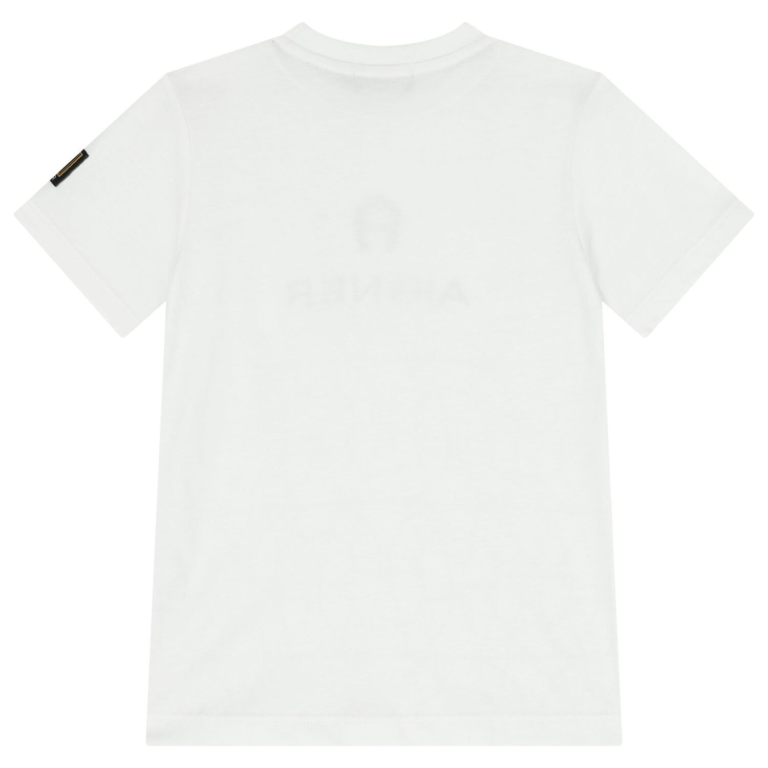 Boys White Logo T-Shirt, 1, hi-res