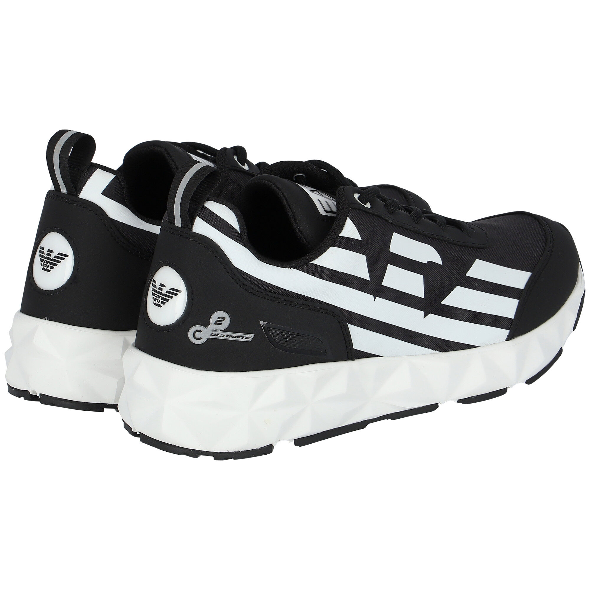 Emporio armani logo trainers store