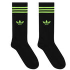 جوارب بالشعار باللون الاسود والابيض والازرق , 1, hi-res