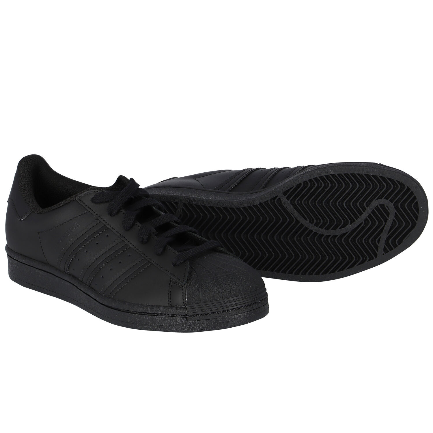 Black Superstar Trainers, 1, hi-res image number null