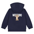Younger Navy Blue Teddy Bear Logo Tracksuit, 2, hi-res