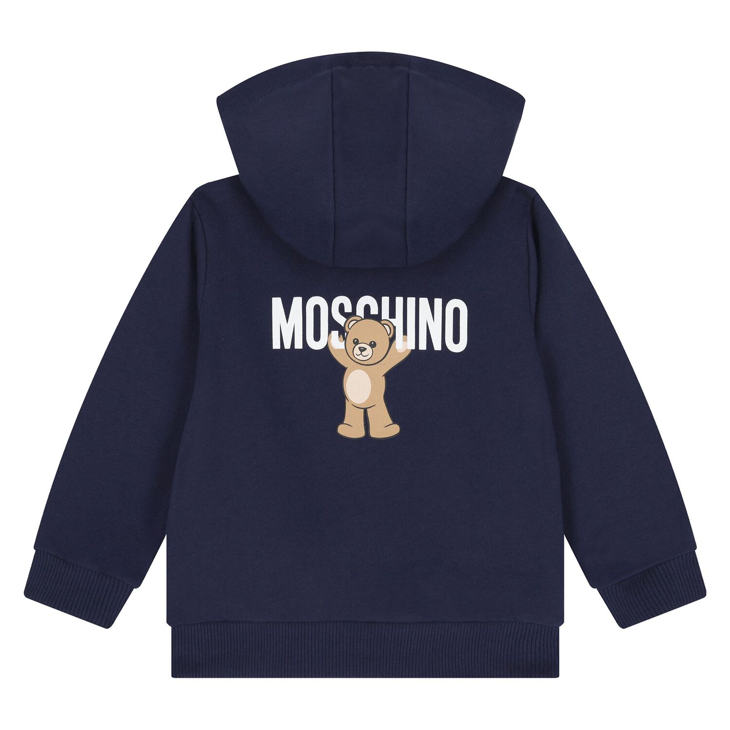 Younger Navy Blue Teddy Bear Logo Tracksuit, 2, hi-res
