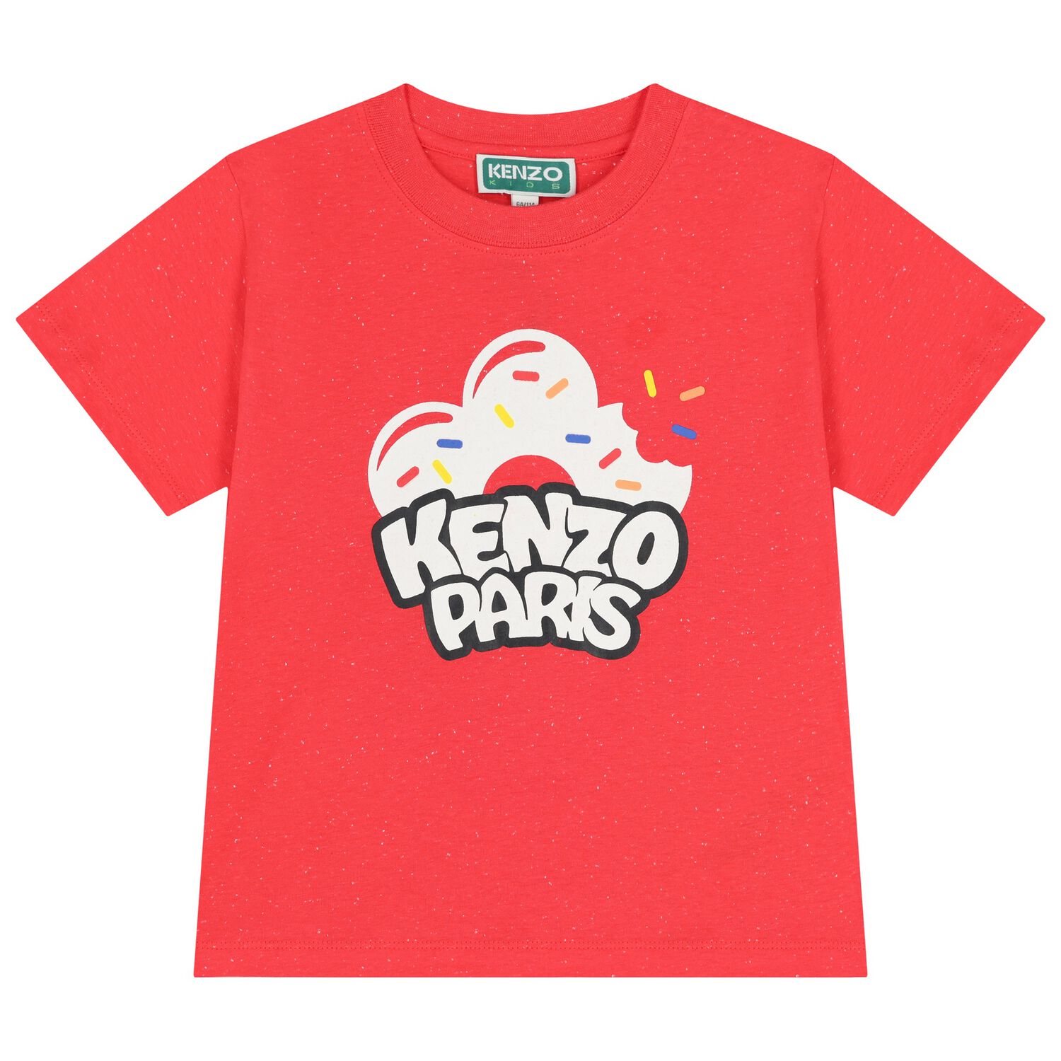 Boys Red Donut Logo T-Shirt, 1, hi-res
