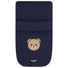 Navy Blue Teddy Bear Logo Baby Nest, 5, hi-res
