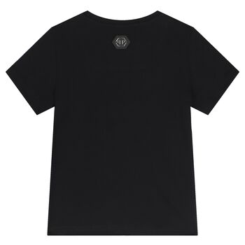 Boys Black Logo T-Shirt