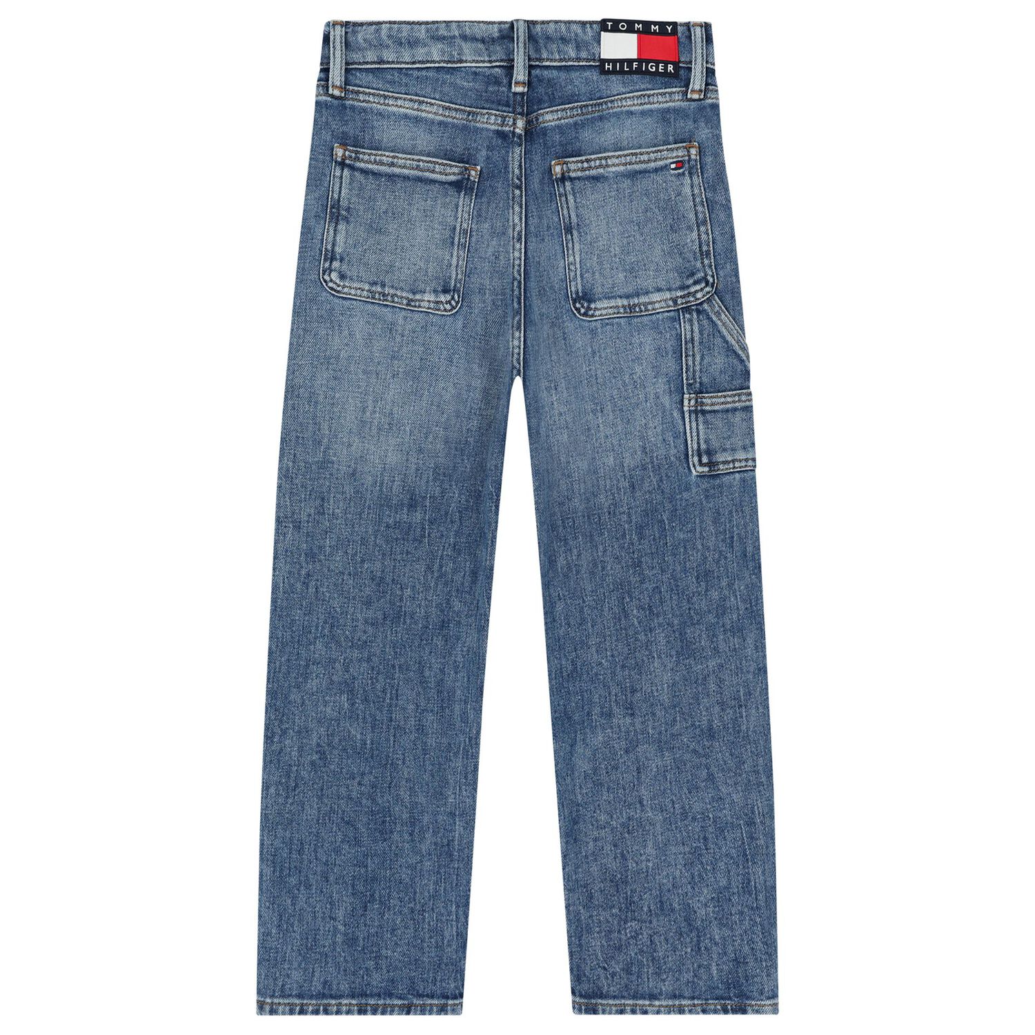 Boys Blue Denim Jeans, 1, hi-res